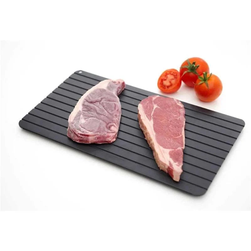 Tábua para descongelamento rápido de carnes