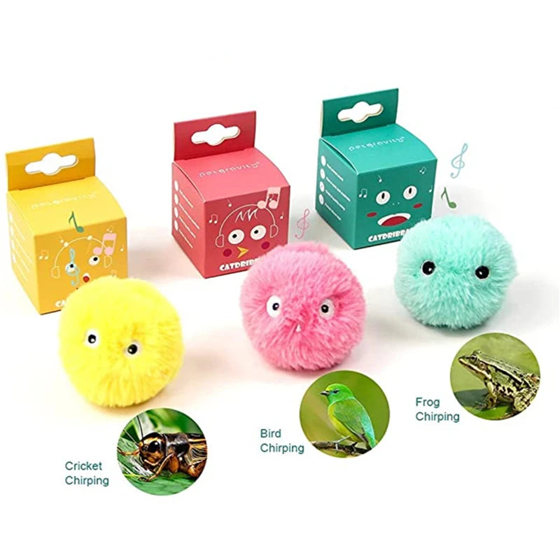 Bola de brinquedo interativa com som