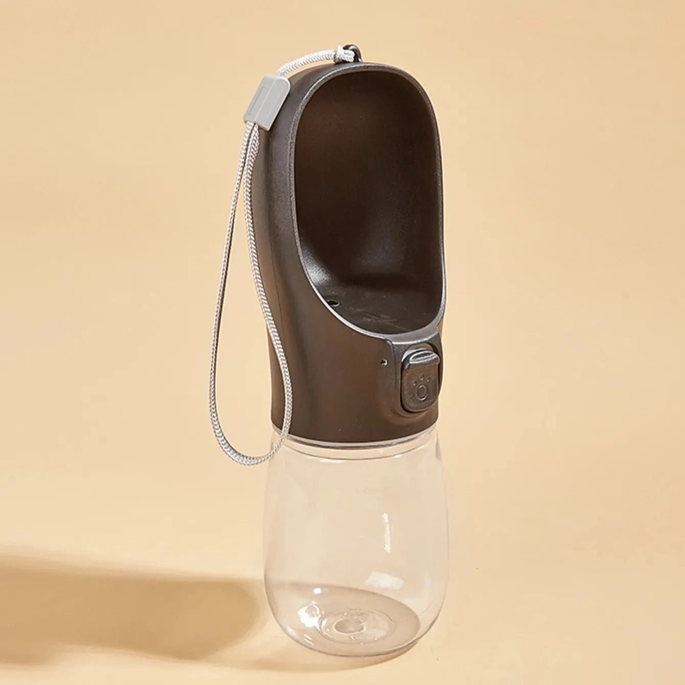 Garrafa de água portátil com tigela para cães