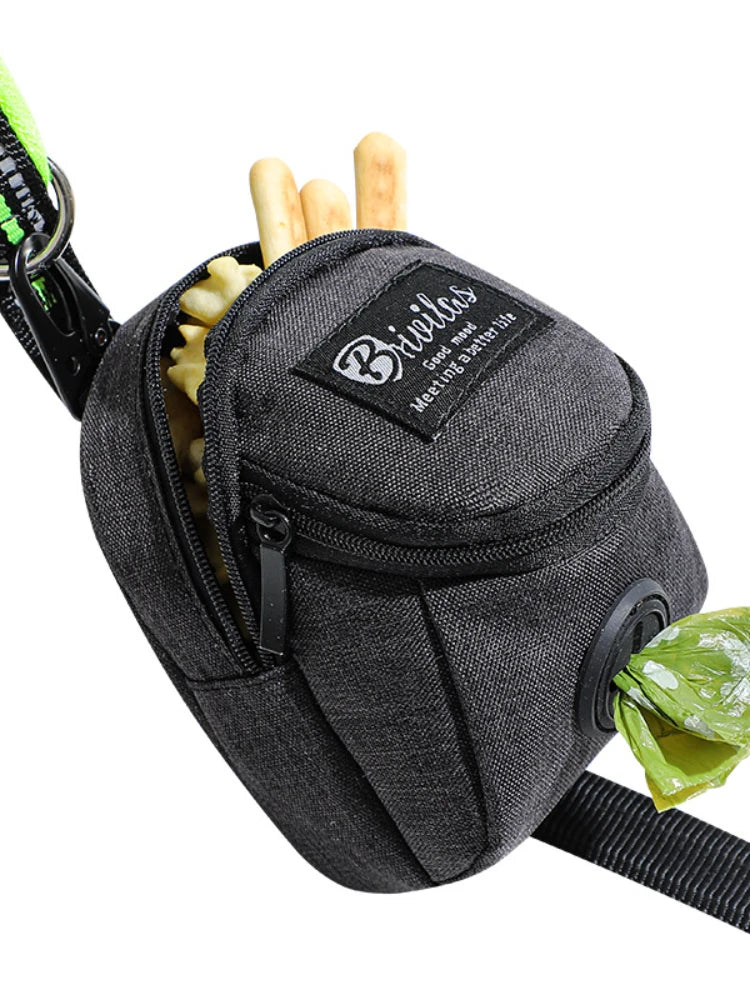 Mini mochila de saquinhos para cães